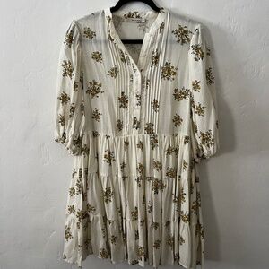 Babydoll Floral Dress